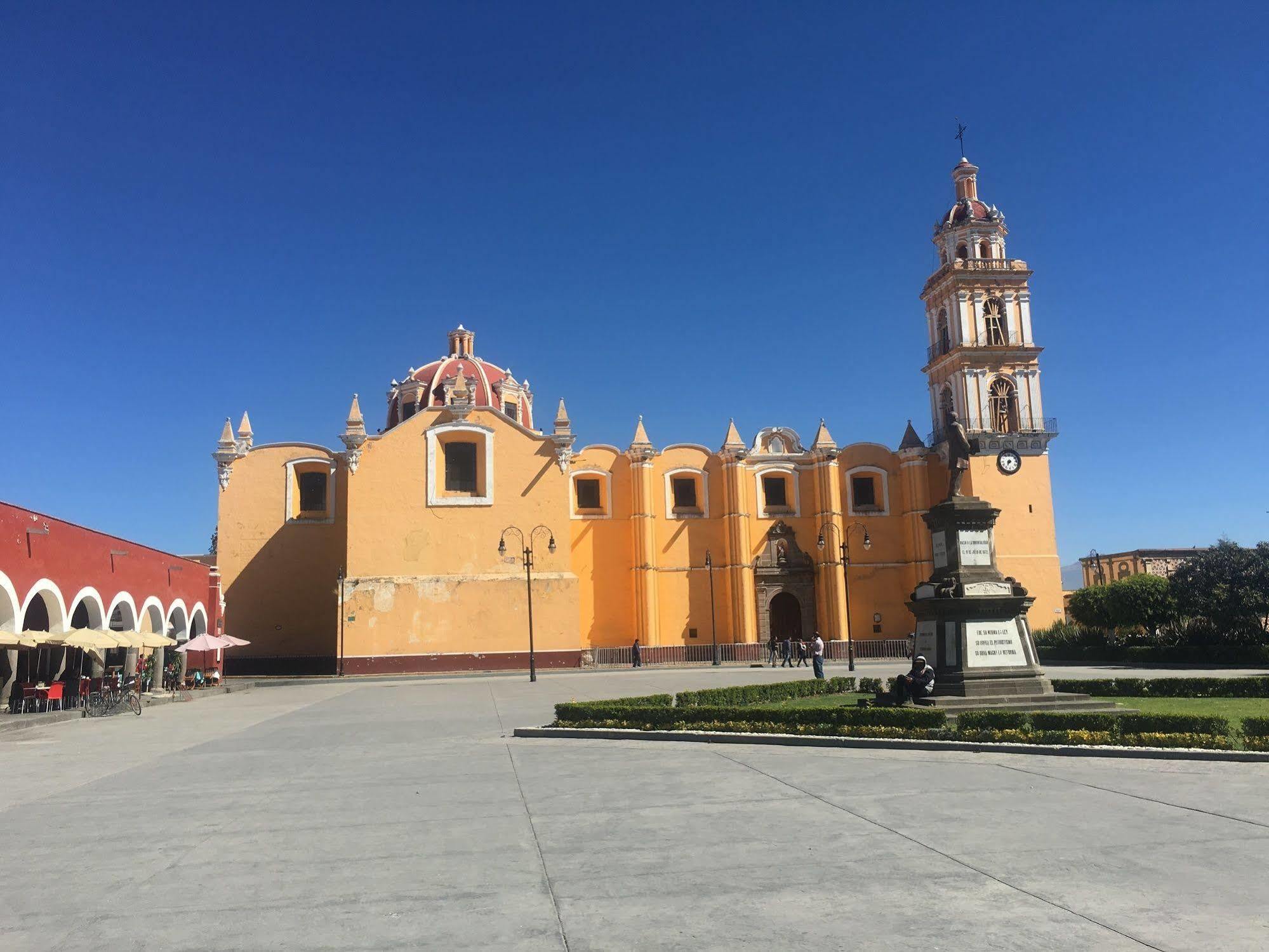 Hotel Calli Quetzalcoatl Cholula Exteriör bild