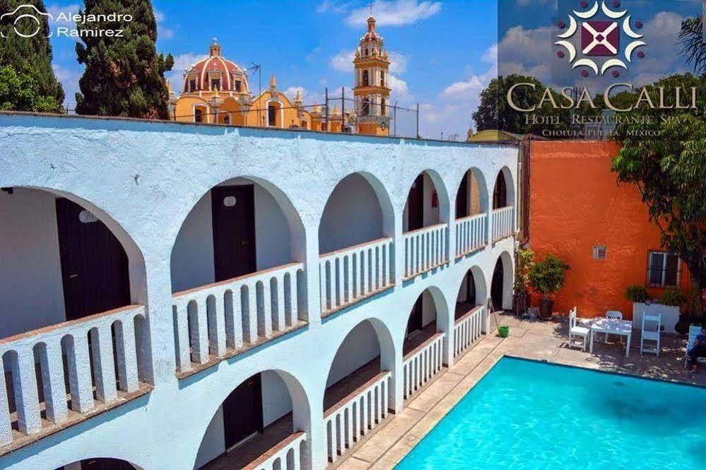 Hotel Calli Quetzalcoatl Cholula Exteriör bild
